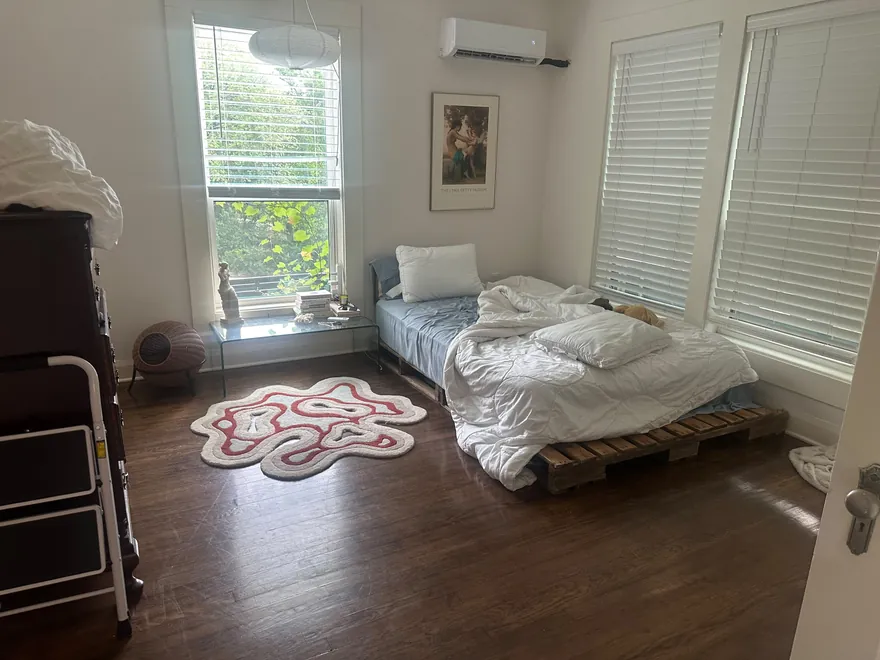 Before apartment cleaning - interior of a San Diego apartment