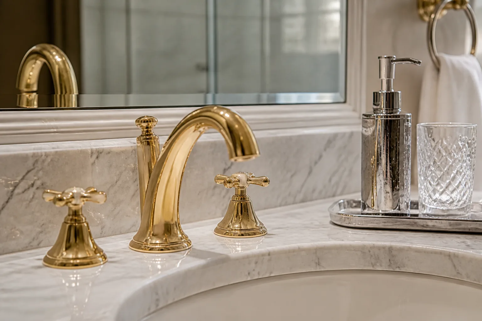 Deep Apartment Cleaning San Diego - sparkling apartment bathroom